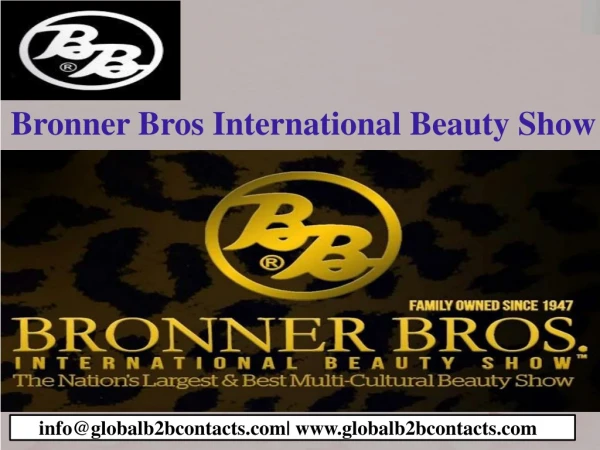Bronner Bros International Beauty Show