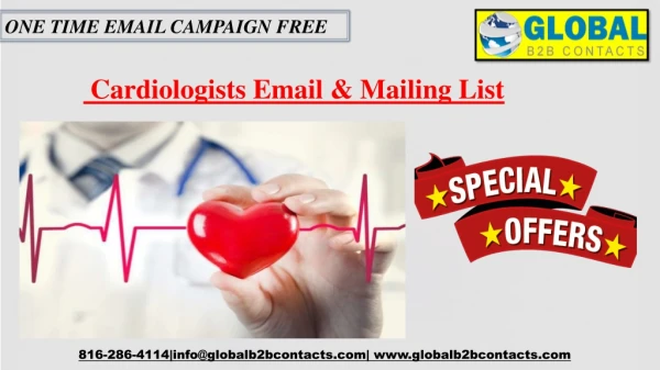 Cardiologists Email & Mailing List