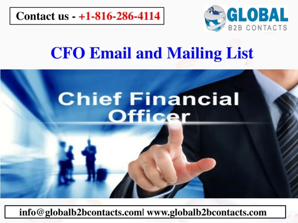 CFO Email and Mailing List