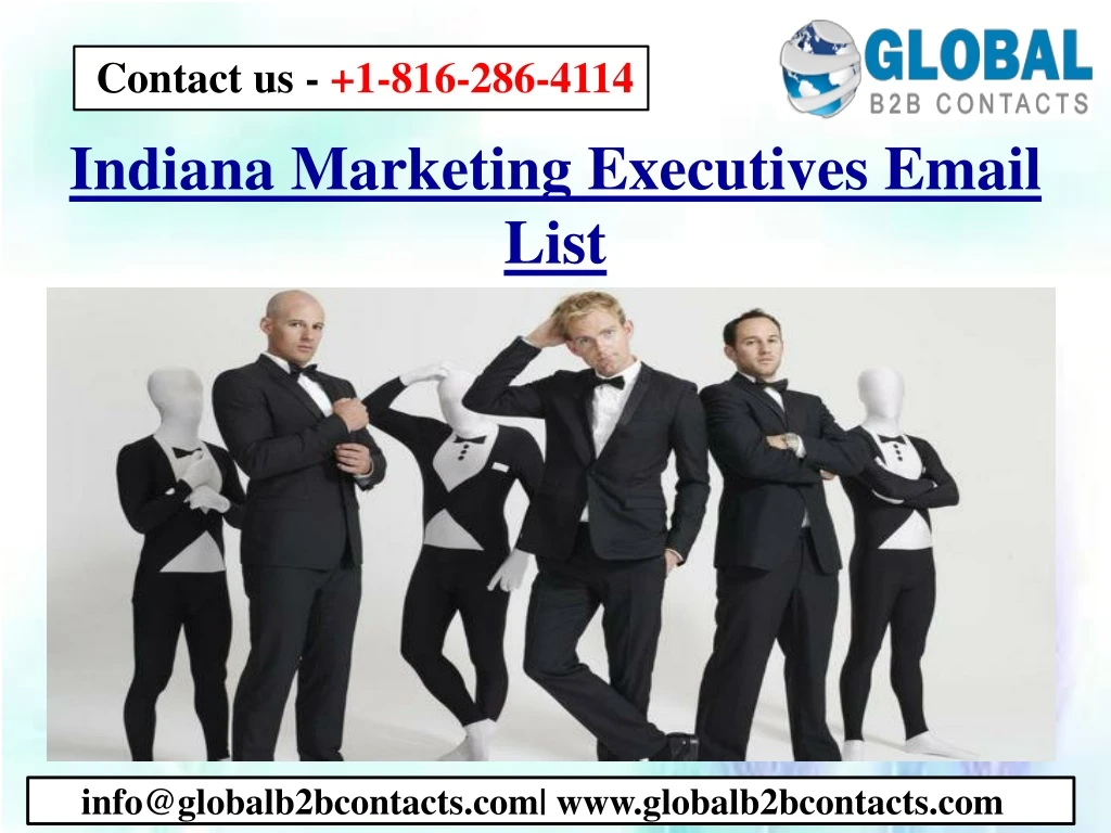 indiana marketing executives email list
