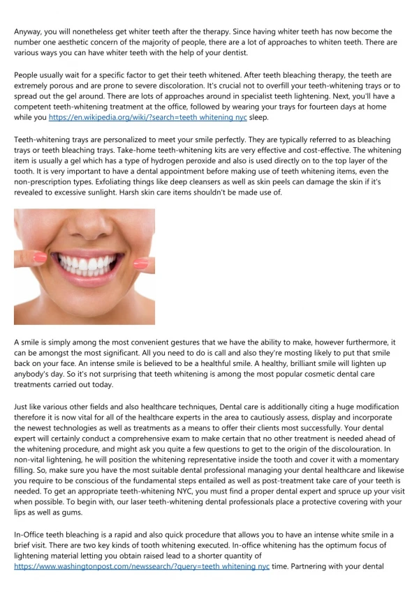 What NOT to Do in the new york dentists zoom whitening Industry
