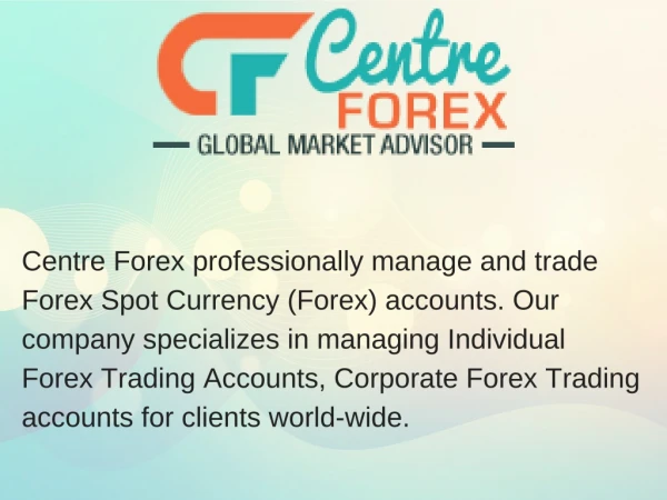 Professional Forex Managed Accounts