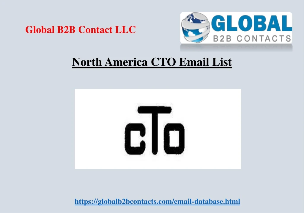 north america cto email list