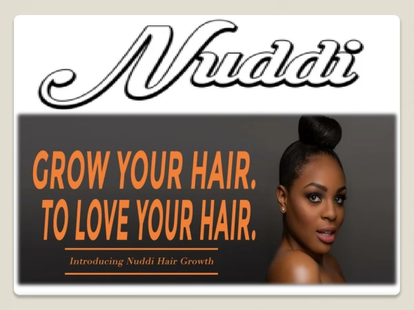 Nourish your hair with Nuddi Hair growth oil