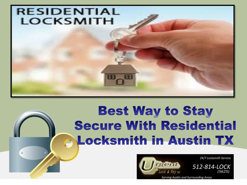 best way to stay secure with residential