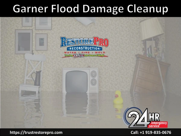 Garner Flood Damage Cleanup