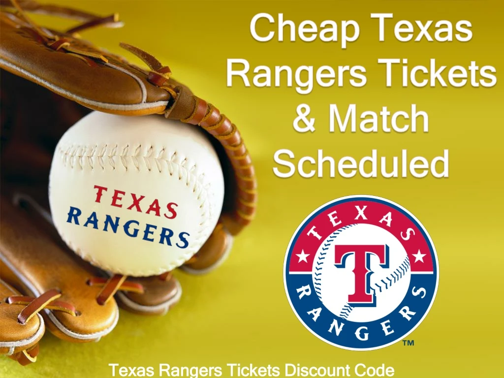 texas rangers texas rangers tickets discount code