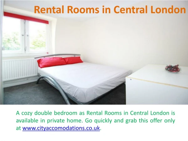 Room Rental London Students