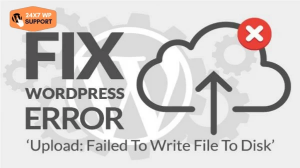ARE YOU SUFFERING FROM DISC ERROR’ IN WORDPRESS ENVIRONMENT?
