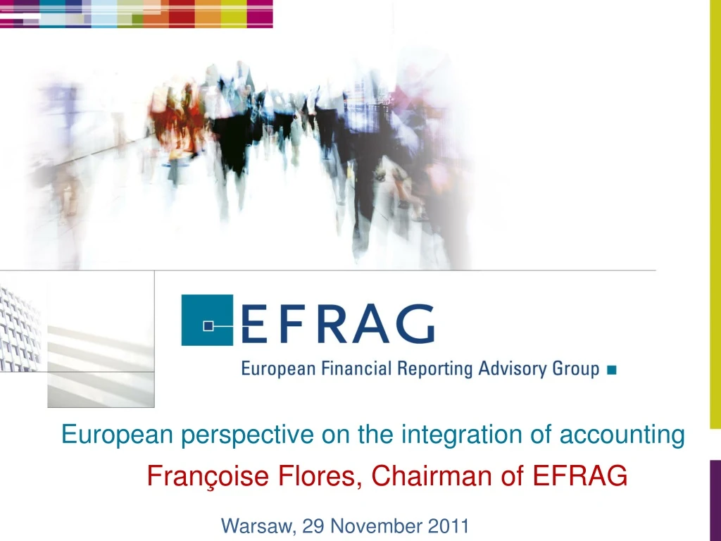 european perspective on the integration of accounting