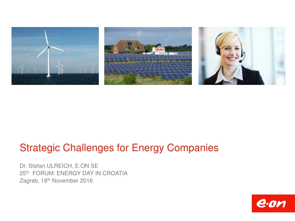 strategic challenges for energy companies