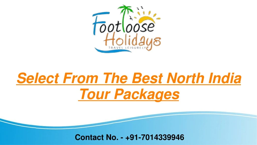 select from the best north india tour packages