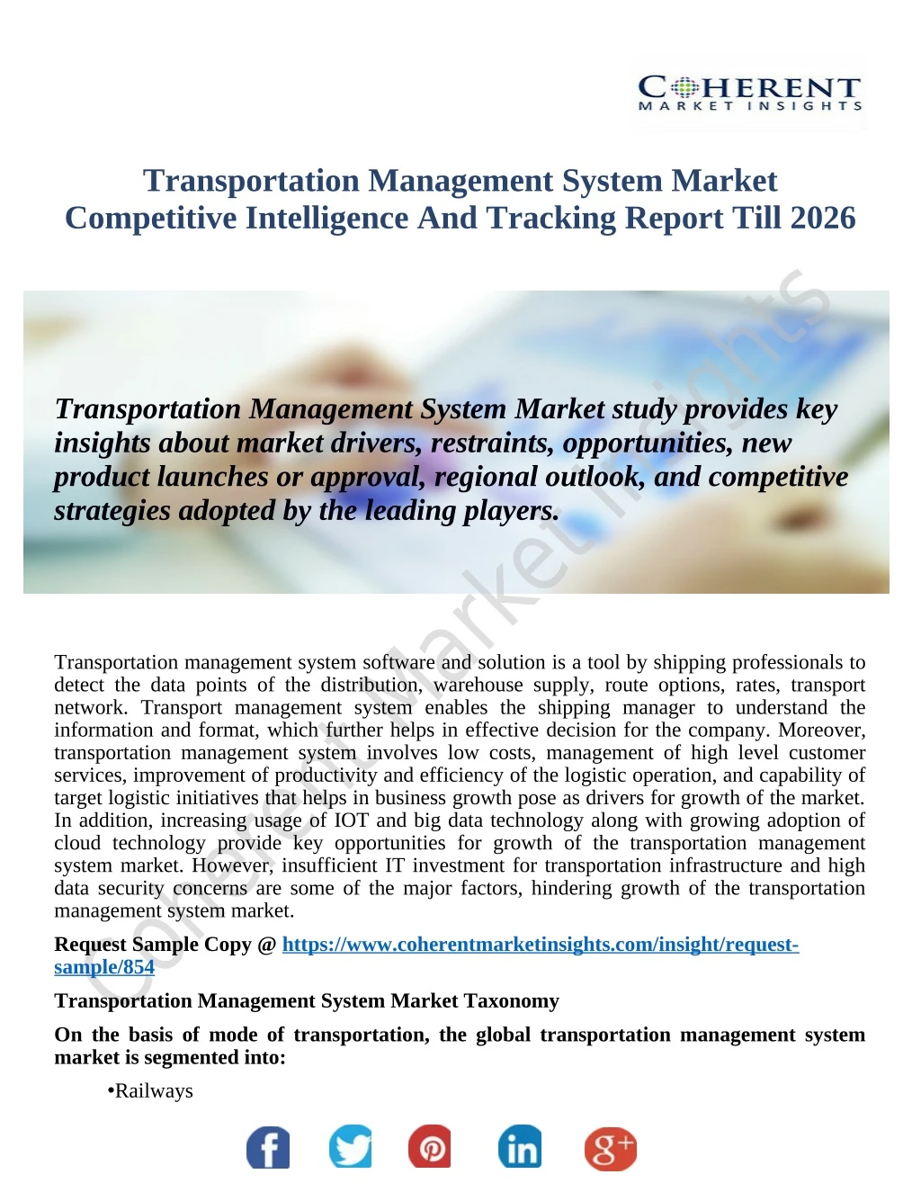 transportation management system market