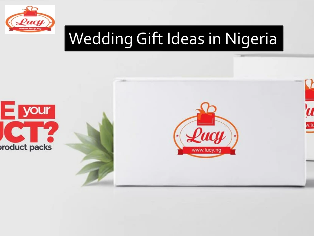 wedding gift ideas in nigeria