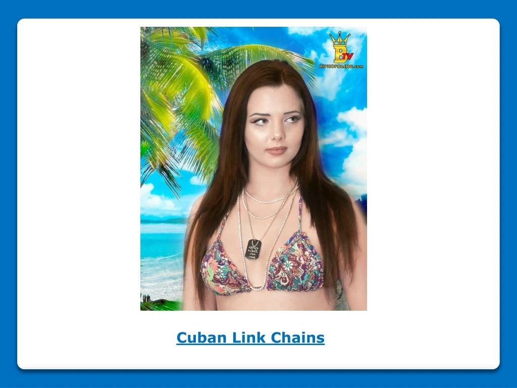 cuban link chains