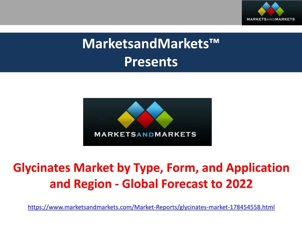 marketsandmarkets presents