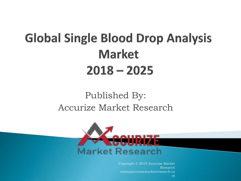global single blood drop analysis market 2018 2025