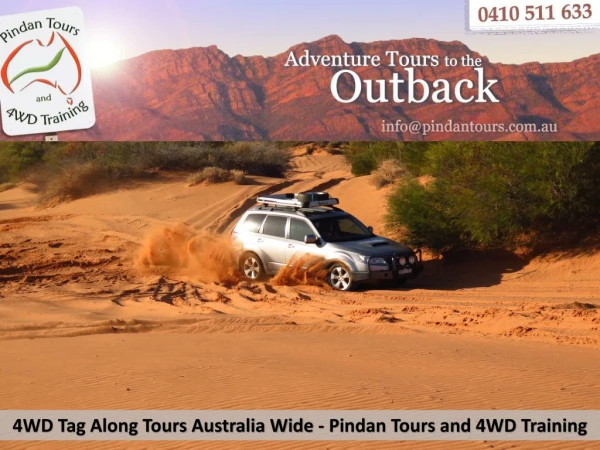 4WD Tag Along Tours Australia Wide - Pindan Tours and 4WD Training