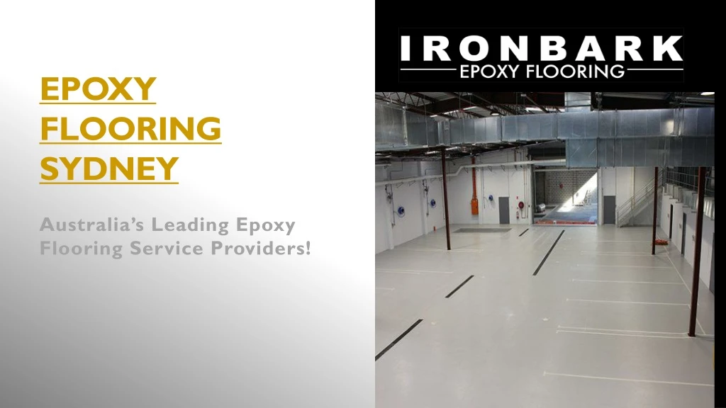 epoxy flooring sydney