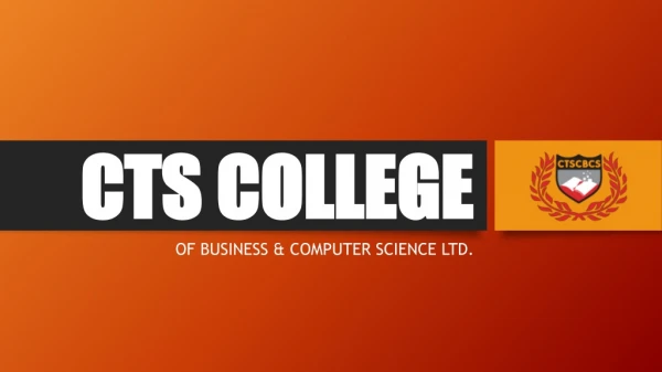 Get MBA Degree in Logistics and Supply Chain, Oil and Gas Management from CTS College, Trinidad