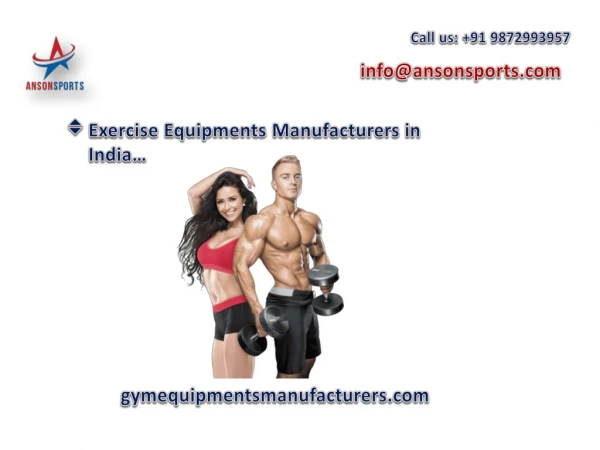 Commercial Gym and Fitness Equipment’s in India