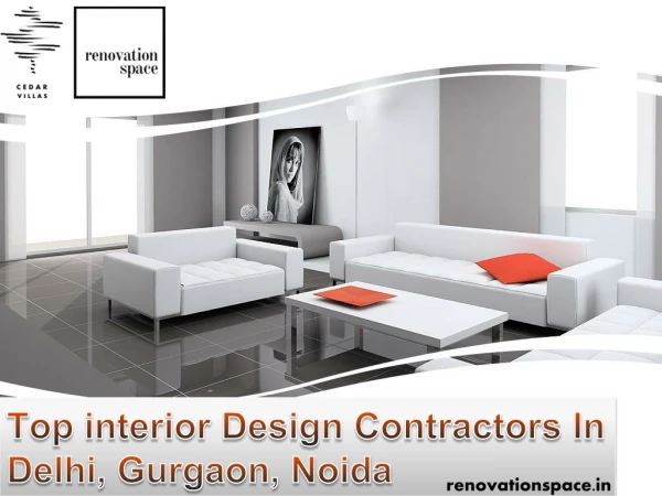 Top interior design contractors in delhi, gurgaon, noida-Renovation Space