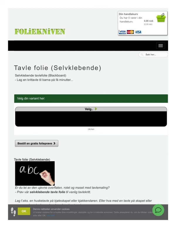 Foliekniven