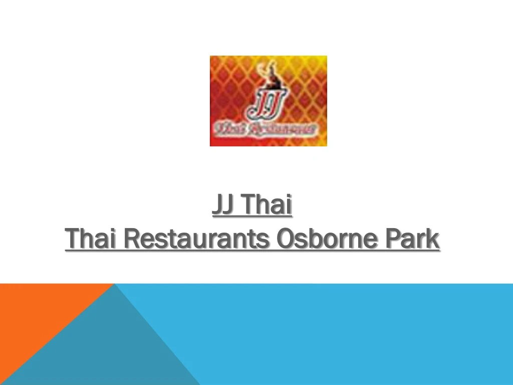 jj thai thai restaurants osborne park