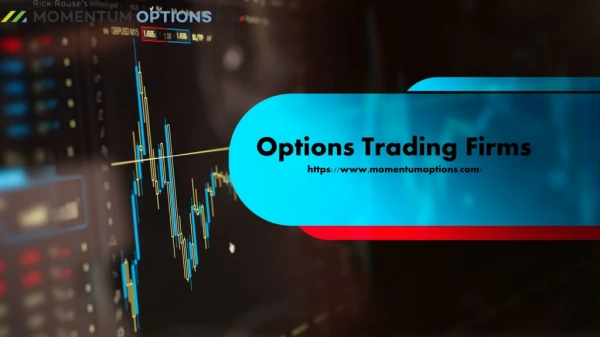 Options Trading Firms