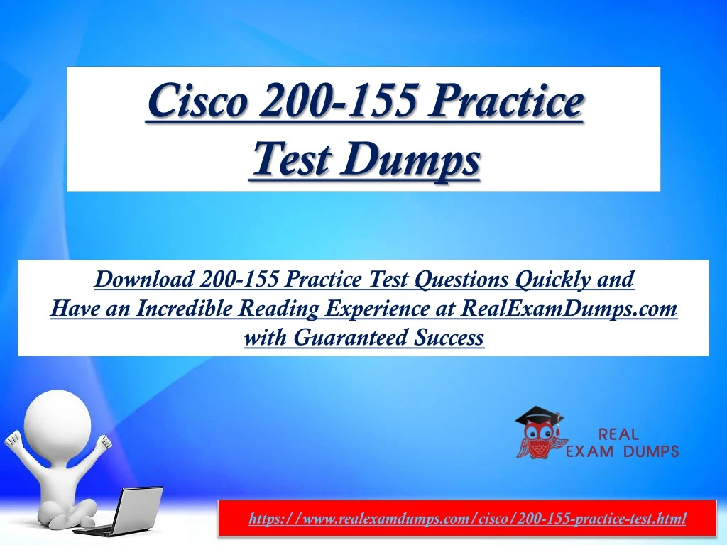 cisco 200 155 practice test dumps