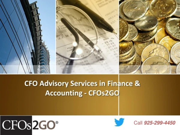 CFO Advisory Services in Finance & Accounting - CFOs2GO