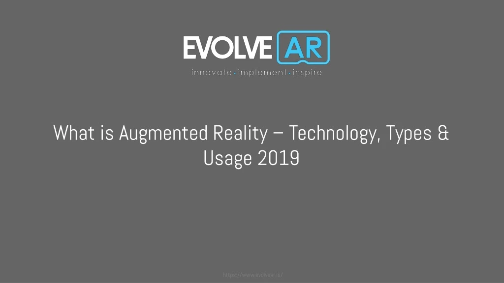 what is augmented reality technology types usage