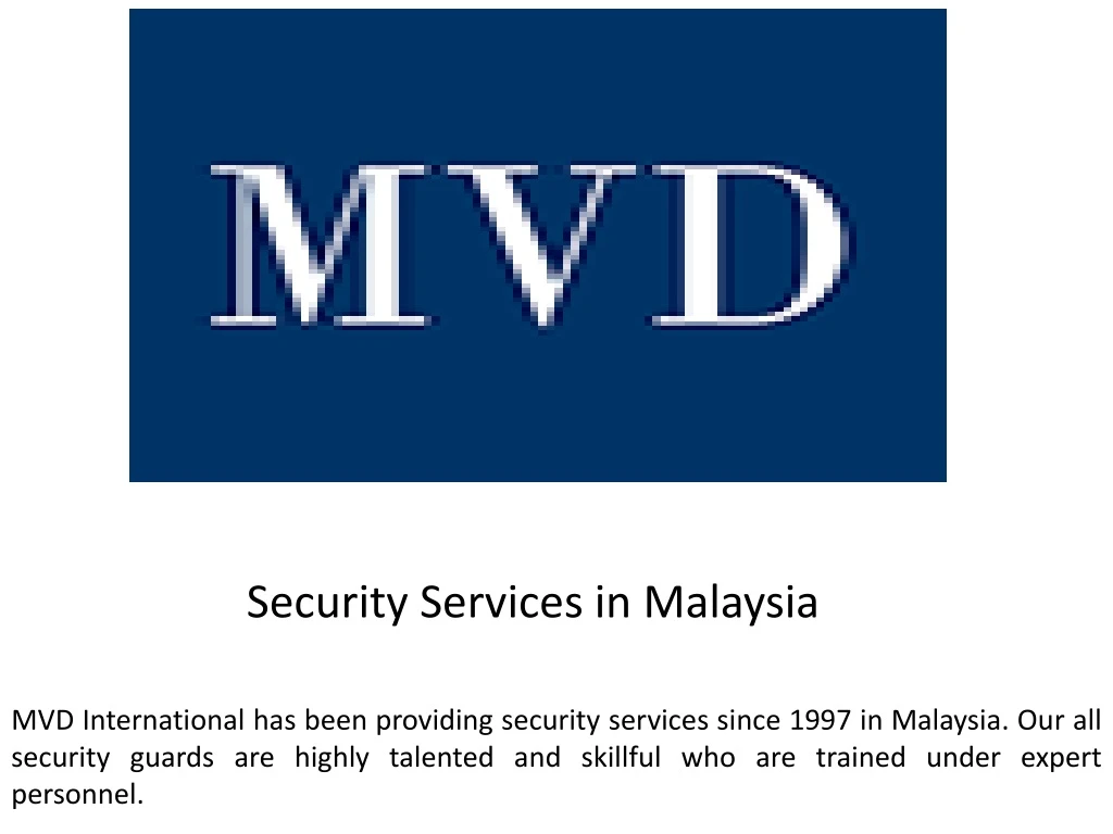 security services in malaysia