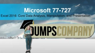 77-727 PDF Dumps - slide 1