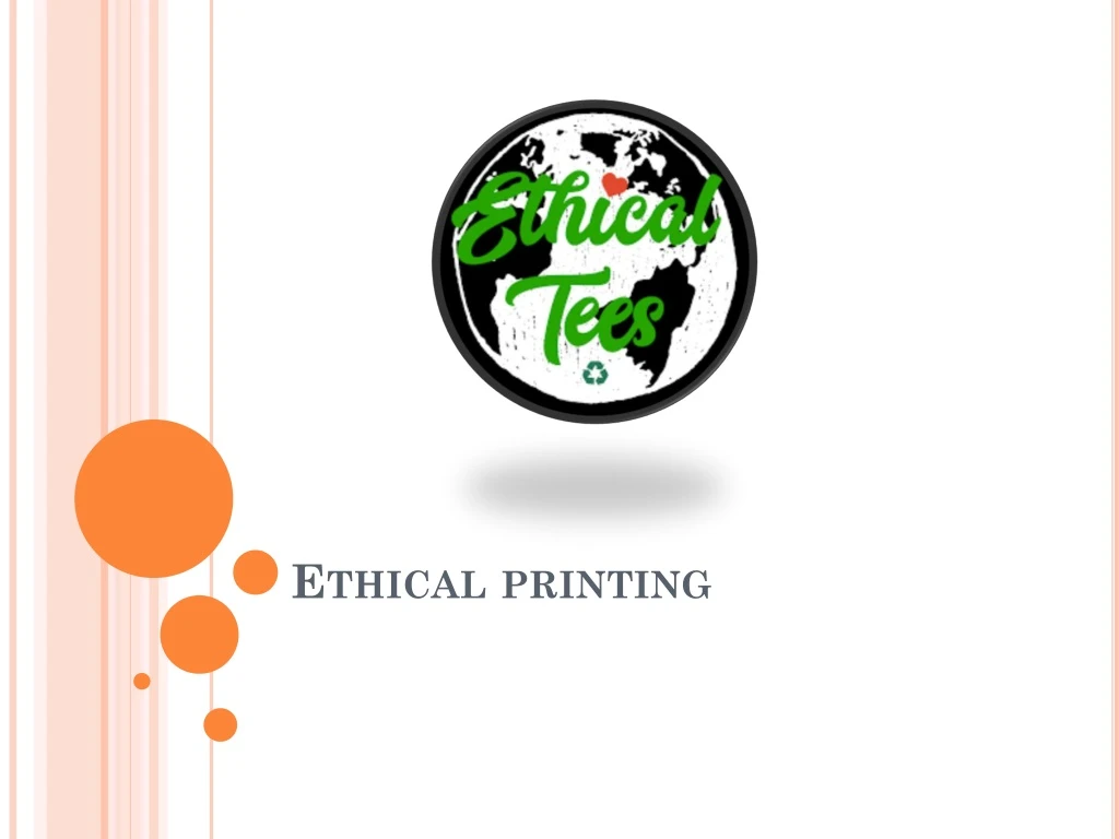 ethical printing