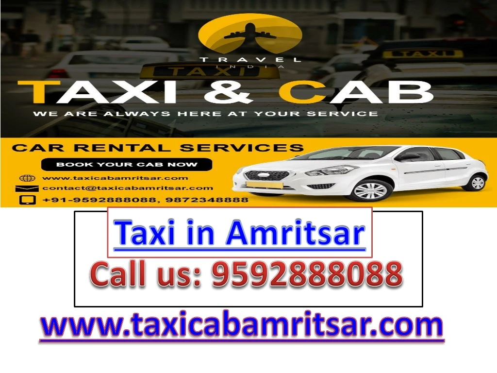 taxi in amritsar