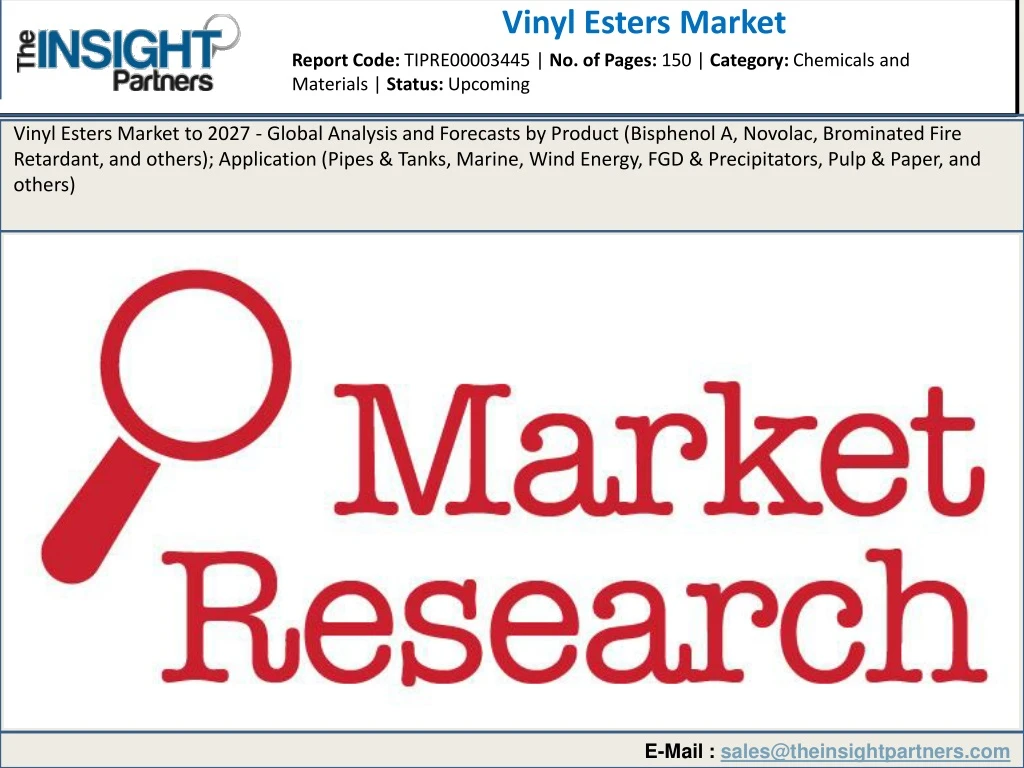 vinyl esters market