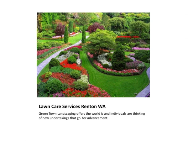 Local Landscaping Services Renton WA