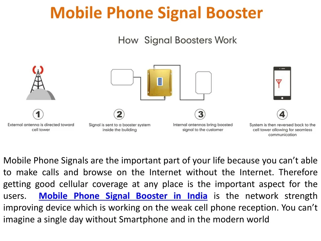 mobile phone signal booster