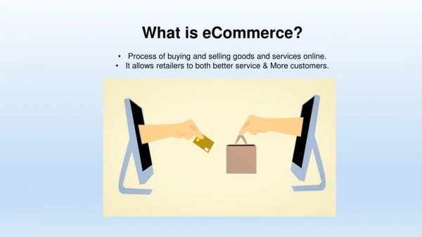 What is ecommerce and how to start your own ecommerce website.