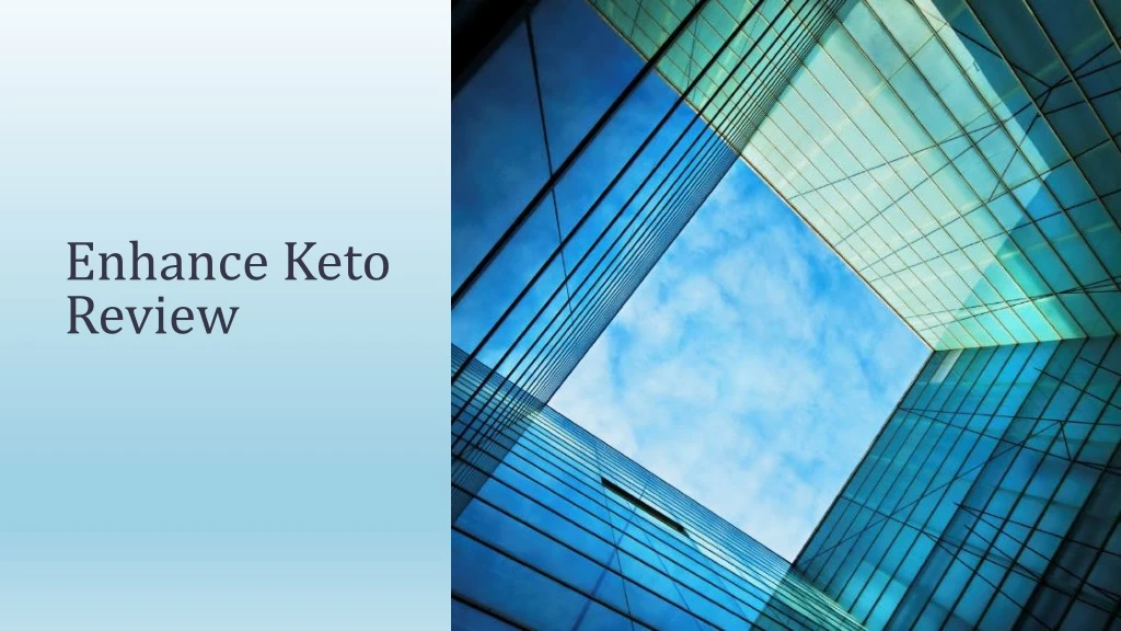 enhance keto review