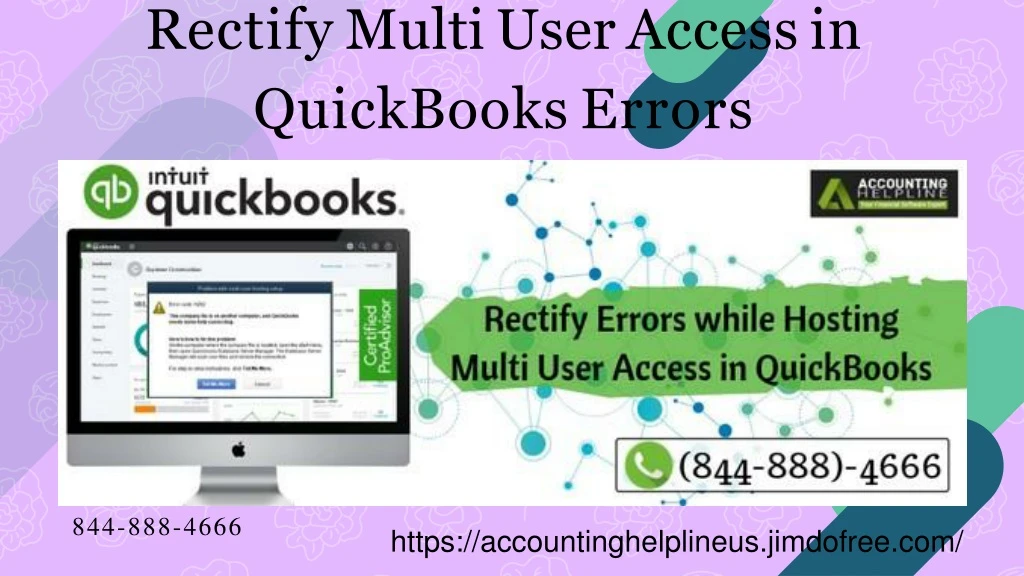 rectify multi user access in quickbooks errors