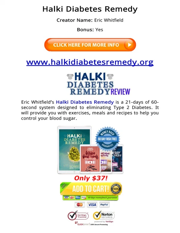 (PDF) Halki Diabetes Remedy Book PDF Free Download