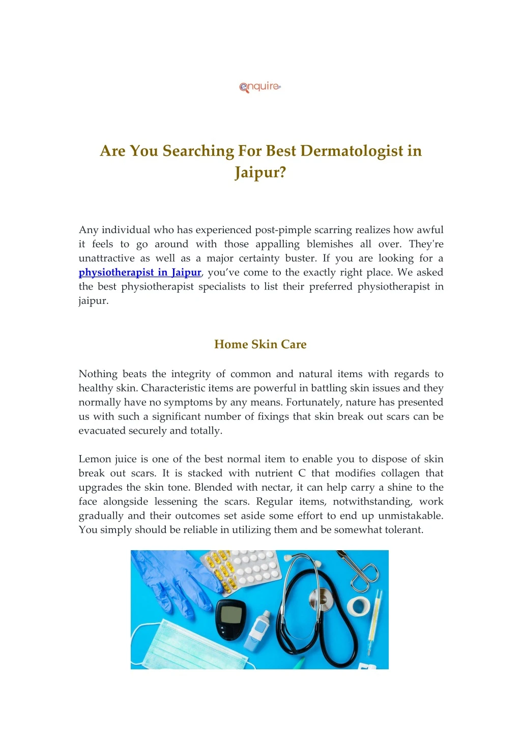 are you searching for best dermatologist in jaipur