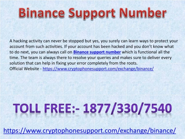 Sometimes password does not work in Binance.