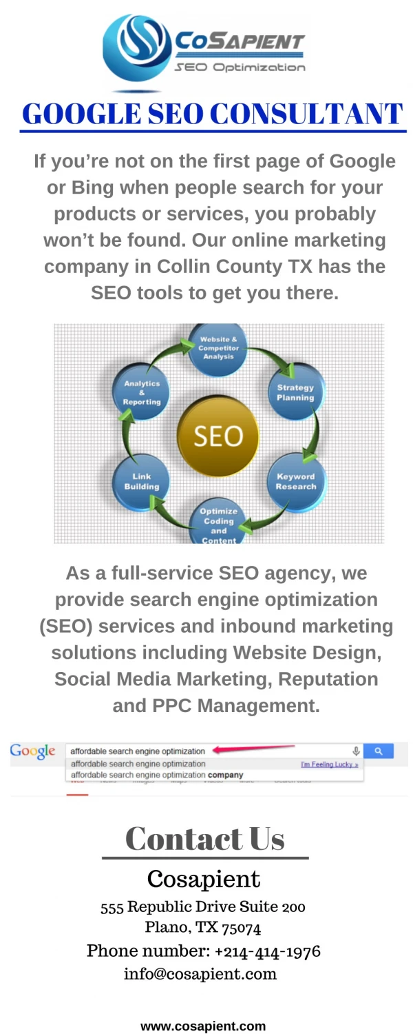 google seo consultant