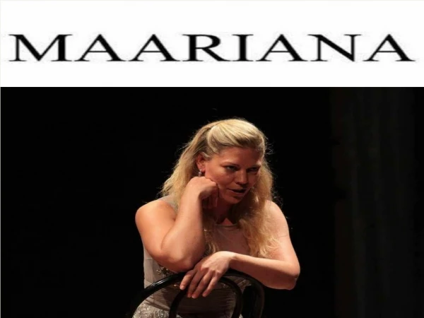 The amazing Opera singer Maariana Vikse