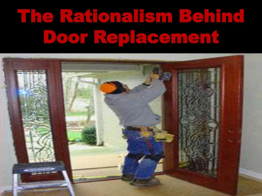 the the r rationalism ationalism b behind d door