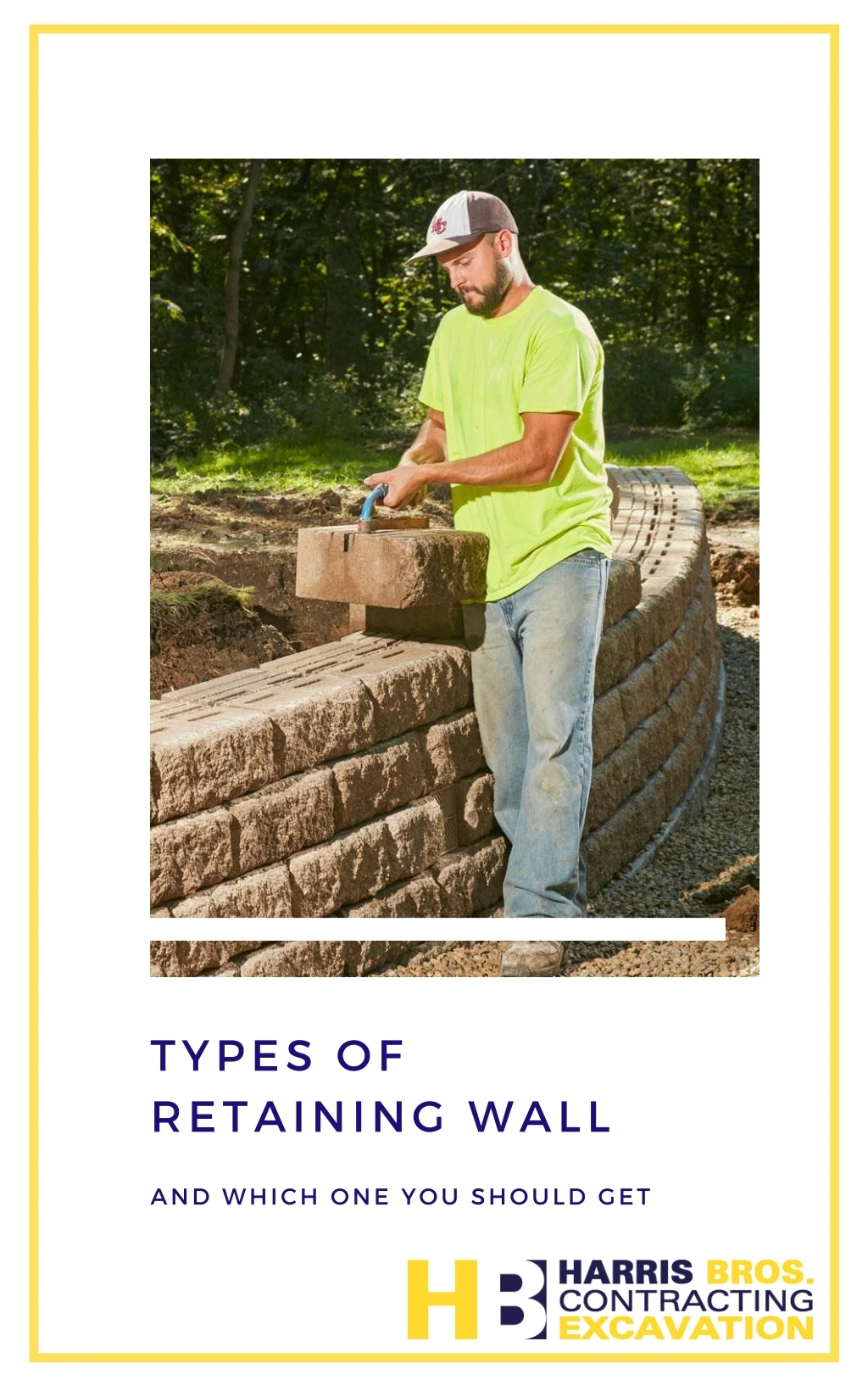 types of retaining wall