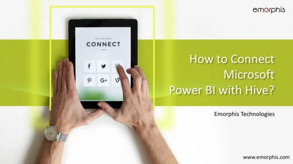 How to Connect Microsoft Power BI with Hive?